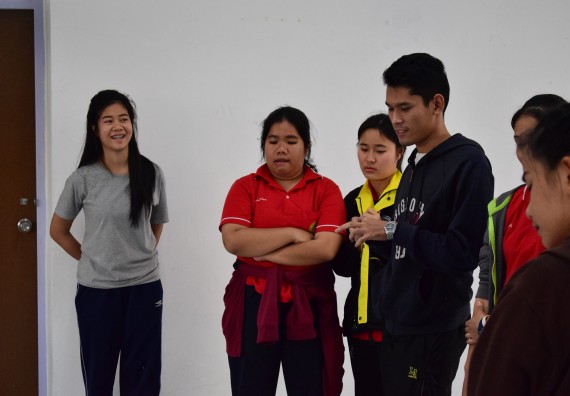 ภาพกิจกรรม ศูนย์ภาษา จัดโครงการอบรมหลักสูตรติวเข้มเพื่อเตรียมสอบ TOEIC