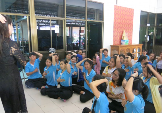 ภาพกิจกรรม โปรแกรมวิชาสาธารณสุขศาสตร์ จัดการอบรม เรื่อง การตรวจมะเร็งเต้านม