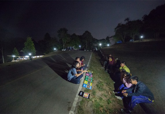 ภาพกิจกรรม โปรแกรมวิชาฟิสิกส์ จัดกิจกรรมค่ายดาราศาสตร์ สำหรับนักเรียนห้องเรียนพิเศษวิทยาศาสตร์ คณิตศาสตร์ และเทคโนโลยี (SMAT)