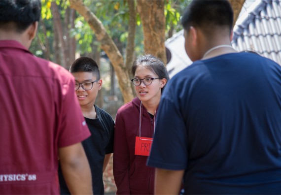 ภาพกิจกรรม โปรแกรมวิชาฟิสิกส์ จัดกิจกรรมค่ายดาราศาสตร์ สำหรับนักเรียนห้องเรียนพิเศษวิทยาศาสตร์ คณิตศาสตร์ และเทคโนโลยี (SMAT)