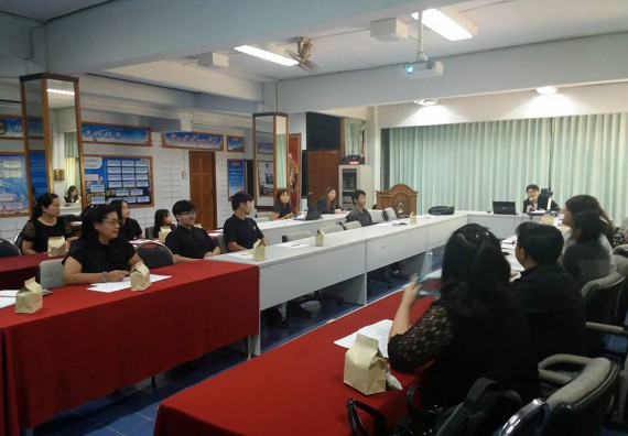 ภาพกิจกรรม คณะวิทยาศาสตร์และเทคโนโลยี จัดกิจกรรมแลกเปลี่ยนเรียนรู้ เรื่อง การจัดการความรู้ของหน่วยงานคณะ แม่สอด สำนักหรือสถาบัน ประจำปีการศึกษา 2559