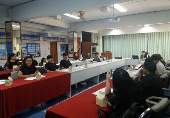 ภาพกิจกรรม คณะวิทยาศาสตร์และเทคโนโลยี จัดกิจกรรมแลกเปลี่ยนเรียนรู้ เรื่อง การจัดการความรู้ของหน่วยงานคณะ แม่สอด สำนักหรือสถาบัน ประจำปีการศึกษา 2559