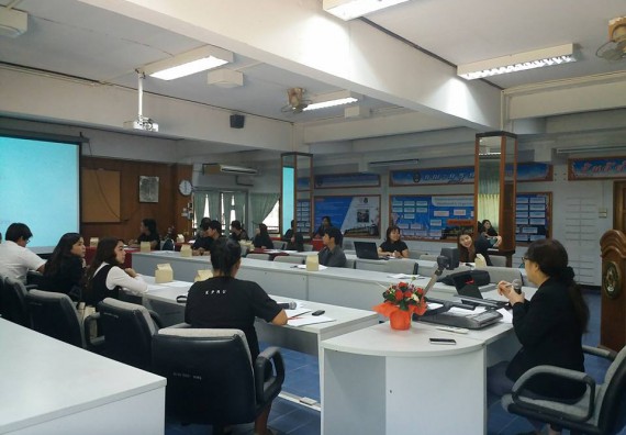 ภาพกิจกรรม คณะวิทยาศาสตร์และเทคโนโลยี จัดกิจกรรมแลกเปลี่ยนเรียนรู้ เรื่อง การจัดการความรู้ของหน่วยงานคณะ แม่สอด สำนักหรือสถาบัน ประจำปีการศึกษา 2559