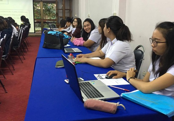 ภาพกิจกรรม โปรแกรมวิชาเคมี จัดกิจกรรมการอบรมเตรียมความพร้อมการทำวิจัยทางเคมี