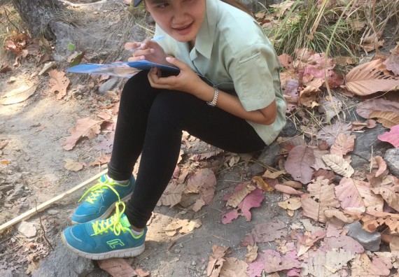 ภาพกิจกรรม โปรแกรมวิชาวิทยาศาสตร์สิ่งแวดล้อม จัดกิจกรรมการสำรวจศึกษาพรรณไม้ในท้องถิ่น