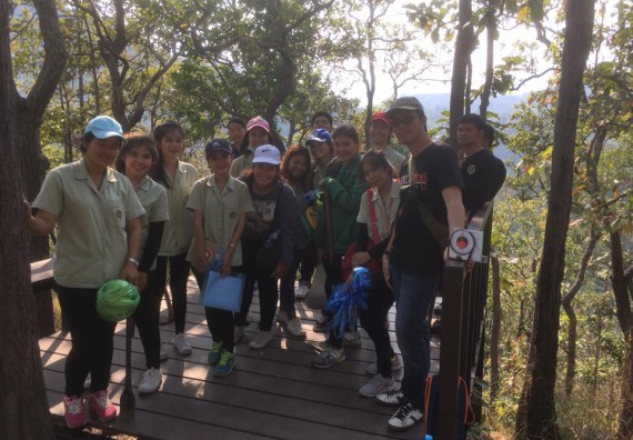 ภาพกิจกรรม โปรแกรมวิชาวิทยาศาสตร์สิ่งแวดล้อม จัดกิจกรรมการสำรวจศึกษาพรรณไม้ในท้องถิ่น