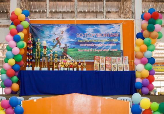 ภาพกิจกรรม Scitech Sport Day คณะวิทยาศาสตร์และเทคโนโลยี