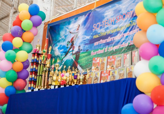 ภาพกิจกรรม Scitech Sport Day คณะวิทยาศาสตร์และเทคโนโลยี