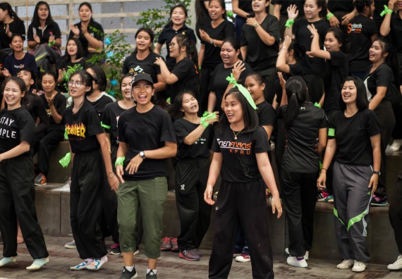 ภาพกิจกรรม Scitech Sport Day คณะวิทยาศาสตร์และเทคโนโลยี