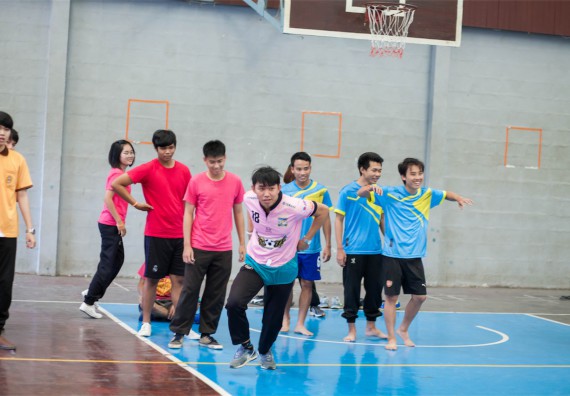 ภาพกิจกรรม Scitech Sport Day คณะวิทยาศาสตร์และเทคโนโลยี