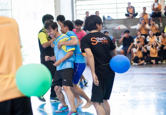 ภาพกิจกรรม Scitech Sport Day คณะวิทยาศาสตร์และเทคโนโลยี