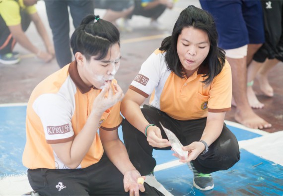 ภาพกิจกรรม Scitech Sport Day คณะวิทยาศาสตร์และเทคโนโลยี