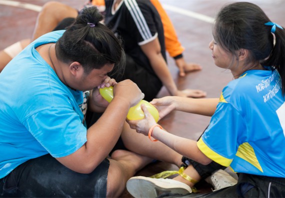 ภาพกิจกรรม Scitech Sport Day คณะวิทยาศาสตร์และเทคโนโลยี