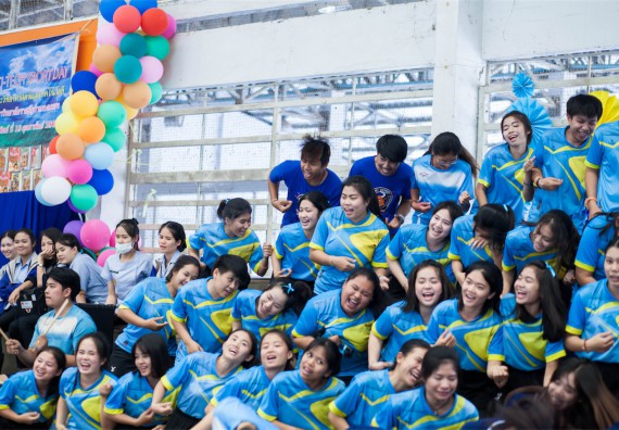 ภาพกิจกรรม Scitech Sport Day คณะวิทยาศาสตร์และเทคโนโลยี