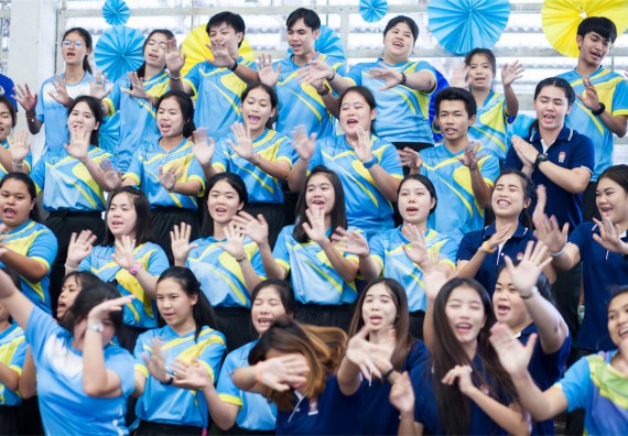 ภาพกิจกรรม Scitech Sport Day คณะวิทยาศาสตร์และเทคโนโลยี