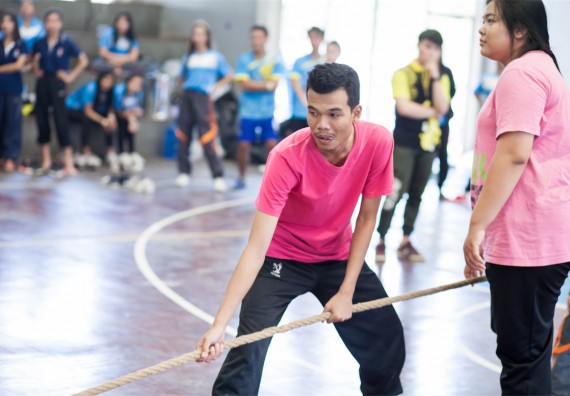 ภาพกิจกรรม Scitech Sport Day คณะวิทยาศาสตร์และเทคโนโลยี