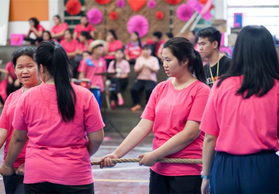 ภาพกิจกรรม Scitech Sport Day คณะวิทยาศาสตร์และเทคโนโลยี