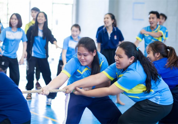 ภาพกิจกรรม Scitech Sport Day คณะวิทยาศาสตร์และเทคโนโลยี