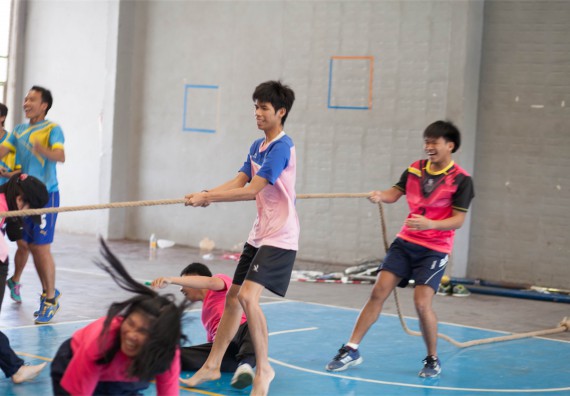 ภาพกิจกรรม Scitech Sport Day คณะวิทยาศาสตร์และเทคโนโลยี