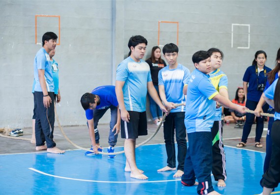 ภาพกิจกรรม Scitech Sport Day คณะวิทยาศาสตร์และเทคโนโลยี