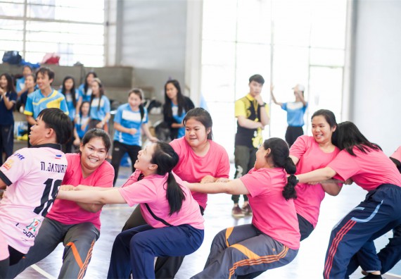 ภาพกิจกรรม Scitech Sport Day คณะวิทยาศาสตร์และเทคโนโลยี