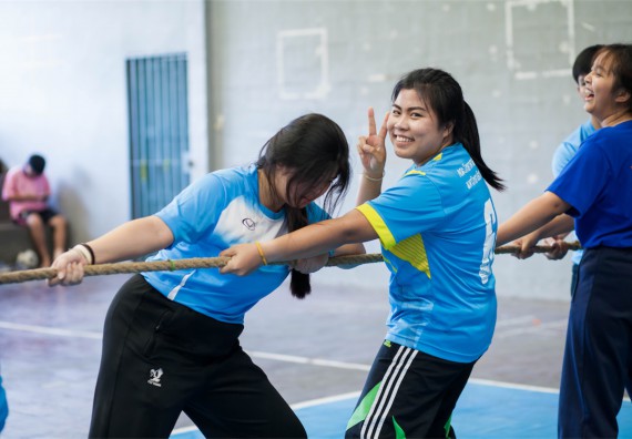 ภาพกิจกรรม Scitech Sport Day คณะวิทยาศาสตร์และเทคโนโลยี