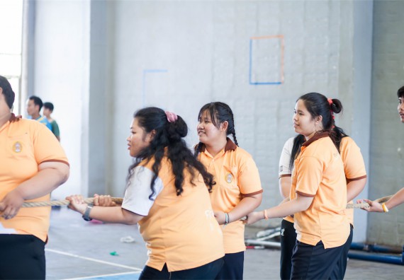 ภาพกิจกรรม Scitech Sport Day คณะวิทยาศาสตร์และเทคโนโลยี