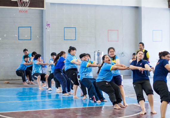 ภาพกิจกรรม Scitech Sport Day คณะวิทยาศาสตร์และเทคโนโลยี