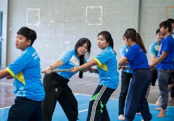 ภาพกิจกรรม Scitech Sport Day คณะวิทยาศาสตร์และเทคโนโลยี