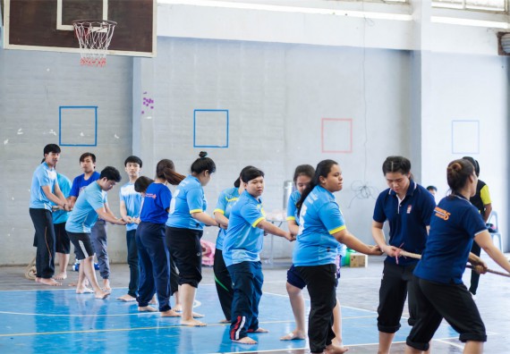 ภาพกิจกรรม Scitech Sport Day คณะวิทยาศาสตร์และเทคโนโลยี