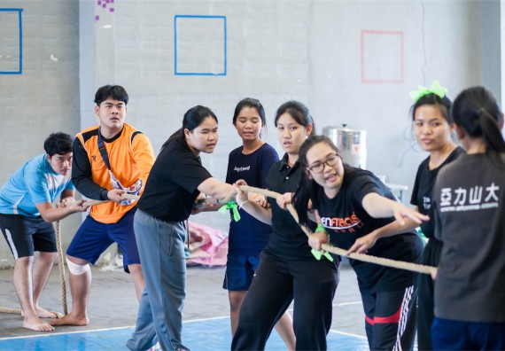ภาพกิจกรรม Scitech Sport Day คณะวิทยาศาสตร์และเทคโนโลยี