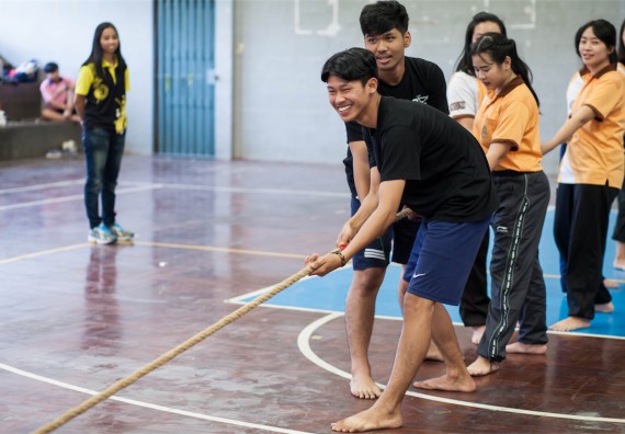 ภาพกิจกรรม Scitech Sport Day คณะวิทยาศาสตร์และเทคโนโลยี