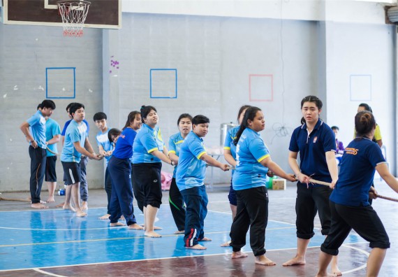 ภาพกิจกรรม Scitech Sport Day คณะวิทยาศาสตร์และเทคโนโลยี