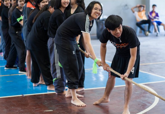 ภาพกิจกรรม Scitech Sport Day คณะวิทยาศาสตร์และเทคโนโลยี