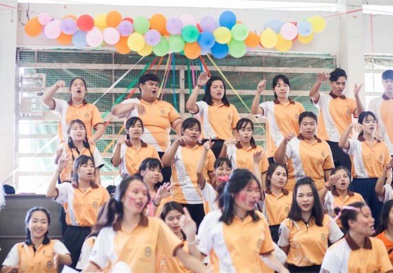 ภาพกิจกรรม Scitech Sport Day คณะวิทยาศาสตร์และเทคโนโลยี