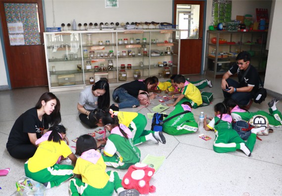 ภาพกิจกรรม ค่ายวิทยาศาสตร์โรงเรียนทรัพย์สถิตย์วิทยาคาร