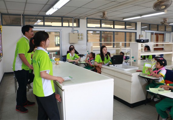 ภาพกิจกรรม ค่ายวิทยาศาสตร์โรงเรียนทรัพย์สถิตย์วิทยาคาร