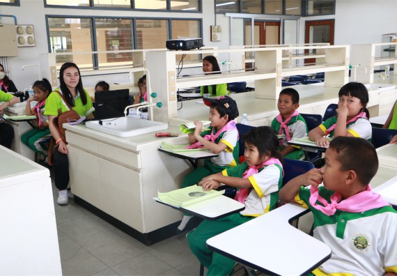 ภาพกิจกรรม ค่ายวิทยาศาสตร์โรงเรียนทรัพย์สถิตย์วิทยาคาร