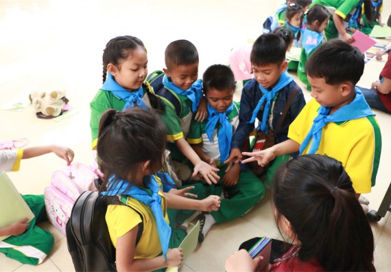 ภาพกิจกรรม ค่ายวิทยาศาสตร์โรงเรียนทรัพย์สถิตย์วิทยาคาร