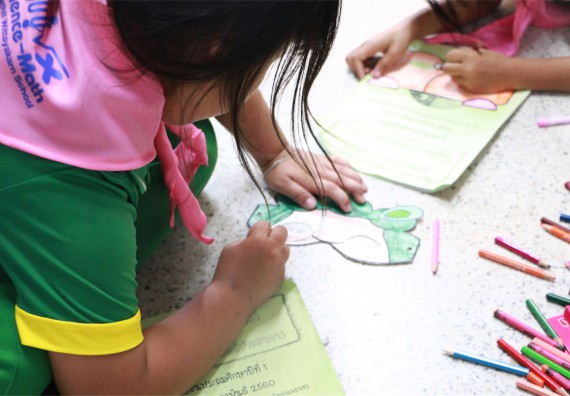 ภาพกิจกรรม ค่ายวิทยาศาสตร์โรงเรียนทรัพย์สถิตย์วิทยาคาร