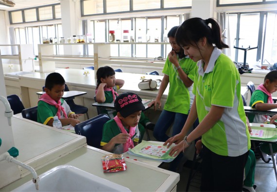 ภาพกิจกรรม ค่ายวิทยาศาสตร์โรงเรียนทรัพย์สถิตย์วิทยาคาร