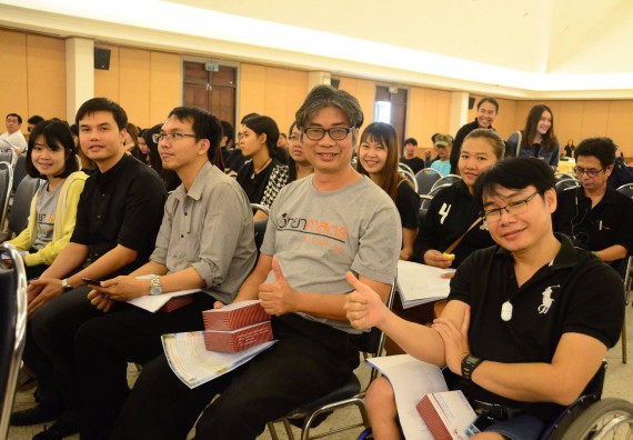 ภาพกิจกรรม บุคลากรคณะวิทยาศาสตร์และเทคโนโลยี เข้าร่วมโครการแสดงเจตจำนงการบริการงานด้วยความซื่อสัตย์สุจริต