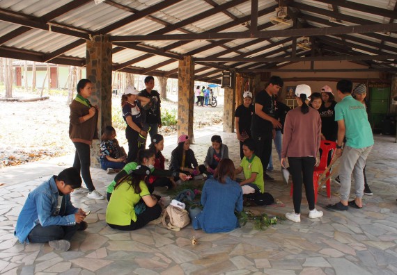 ภาพกิจกรรม โปรแกรมวิชาชีววิทยา จัดโครงการสานสัมพันธ์น้องพี่ชีววิทยา