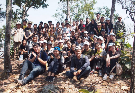 ภาพกิจกรรม โปรแกรมวิชาชีววิทยา จัดโครงการสานสัมพันธ์น้องพี่ชีววิทยา