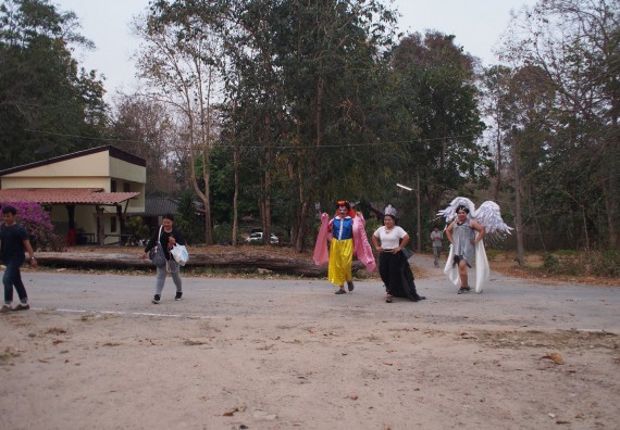 ภาพกิจกรรม โปรแกรมวิชาชีววิทยา จัดโครงการสานสัมพันธ์น้องพี่ชีววิทยา