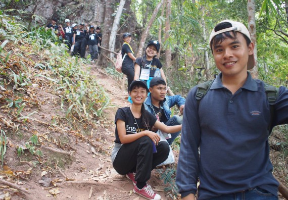 ภาพกิจกรรม โปรแกรมวิชาชีววิทยา จัดโครงการสานสัมพันธ์น้องพี่ชีววิทยา