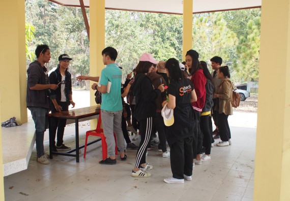 ภาพกิจกรรม โปรแกรมวิชาชีววิทยา จัดโครงการสานสัมพันธ์น้องพี่ชีววิทยา