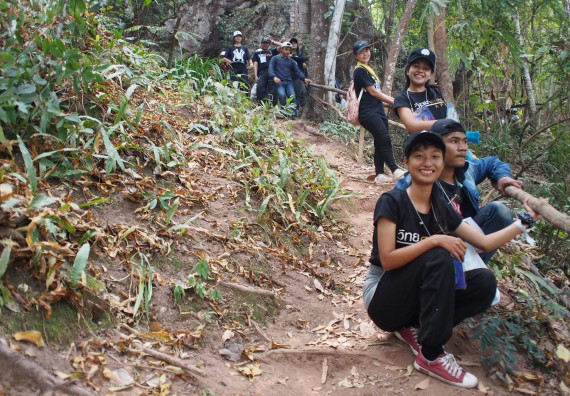 ภาพกิจกรรม โปรแกรมวิชาชีววิทยา จัดโครงการสานสัมพันธ์น้องพี่ชีววิทยา