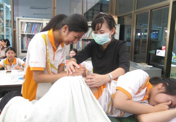 ภาพกิจกรรม โปรแกรมวิชาสาธารณสุขศาสตร์ จัดการอบรม เรื่อง การฉีดยา