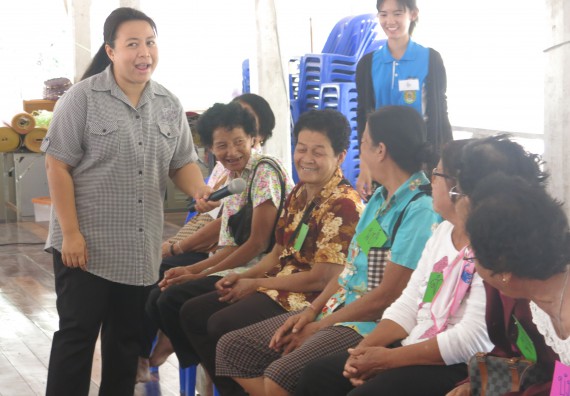 ภาพกิจกรรม โปรแกรมวิชาสาธารณสุขศาสตร์ จัดกิจกรรมบริการวิชาการด้านสุขภาพ